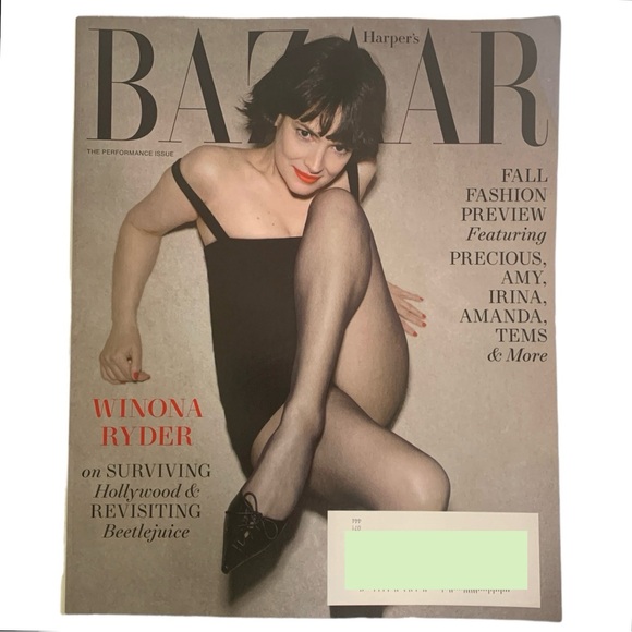 Harpers Bazaar Magazine Lot Of 2 June July August 2024 Winona Ryder Emma Corrin - Picture 5 of 9